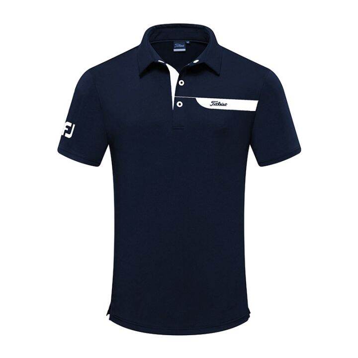 new-golf-short-sleeved-jersey-mens-outdoor-sports-breathable-perspiration-quick-drying-t-shirt-top-trend-polo-shirt-odyssey-le-coq-descennte-callaway1-titleist-pearly-gates-xxio