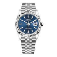 【Free shipping】GenuineRolex Datejust 36 watch: Oystersteel and white gold - M126234-0017 stainless steel case Mens Watch 36mm Luxury Brand Mechanical Watch Luminous marke【comes with original packaging】