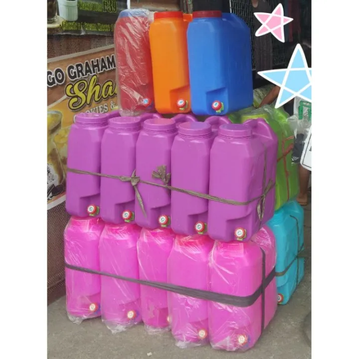 【tfsfsy5y】mineral Water Container Jug Slim 20liters 5gallon Colored 1pc