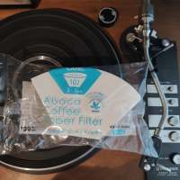 CAFEC Abaca Paper Filter [Trapezoid] Size 102 (100 Sheets) | กระดาษกรองทรงคางหมู