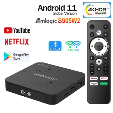 iATV G7 Mini TV Box Streaming 2G/16G S905W2 Android 11.0 BT 5.0 voice