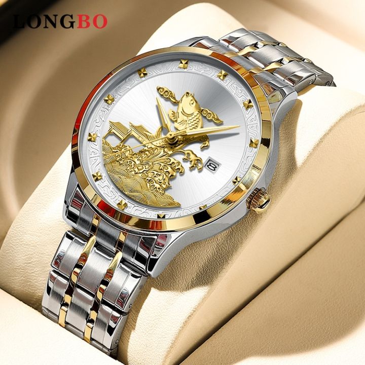 Hot Selling Men Watches Tungsten-like Steel Wrist Watch Luxury