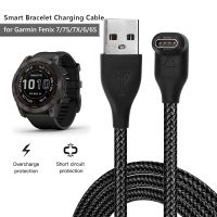 สายสายชาร์จอุปกรณ์เครื่องมือสื่อสาร USB 1เมตรเครื่องชาร์จสำหรับ Garmin Fenix 7 7S 7X 6 6S 6X 5 5X 5S Vivoactive 3 Forerunner 945 935สัญชาตญาณ245 2