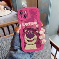 case สตรอเบอรี่หมีแอปเปิ้ล13mini เคสมือถือ 14pro11หญิง12proxsmax นุ่ม6p7p8p