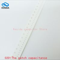 200PCS/LOT 0201 0.5PF- 4.7UF SMD Chip Ceramic capacitor Full series capacitance value MLCC 33PF 1NF 10NF 100NF 1UF 2.2UF Electrical Circuitry Parts