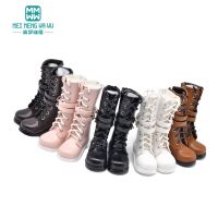 6cm BJD shoes 43--45CM 1/4 MSD BJD doll accessoreis toys Ball Jointed Doll Fashion Martin boots high-heeled shoes