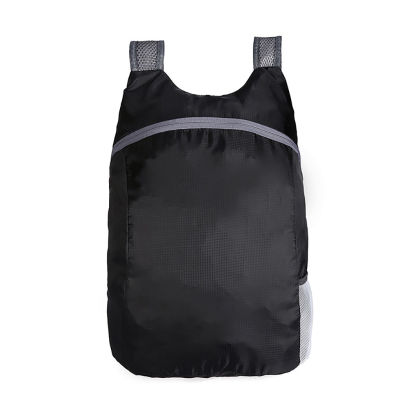 กระเป๋าเป้สะพายหลังพับได้สำหรับกระเป๋าสะพายหน้าใส่สัมภาระโพลีเอสเตอร์ที่ใส่ของ Training Gym อุปกรณ์เดินป่า