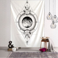FFO Moon Phase Tapestry Indian Mandala Tapestry Wall Hanging Boho Decor Hippie Witchcraft Carpet For Home Living Room Decor