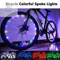 ล้อยางจักรยาน GALLOPE MTB 20 LED สีสันไฟติดรถจักรยานล้อร้อน