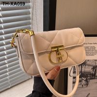 ✤○ Small bag is popular this year the new 2023 senior feeling inclined shoulder hot style ladies one ling package