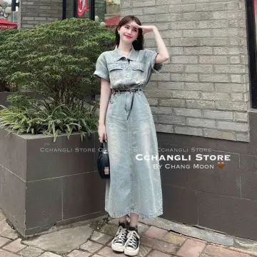 Váy Jean Nữ Liền Giá Tốt T03/2024 | Mua tại Lazada.vn