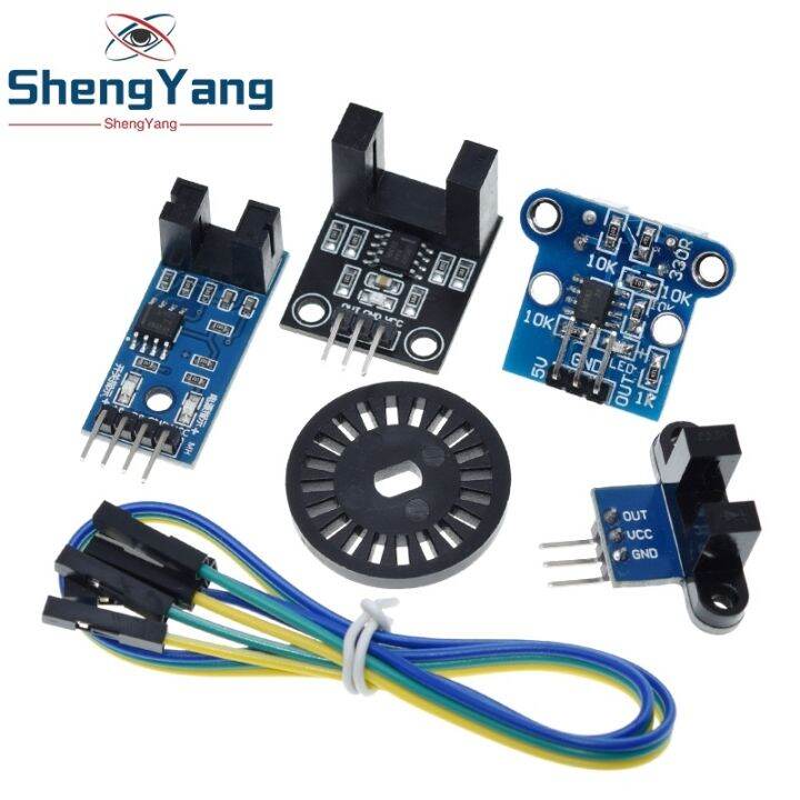 Photoelectric Beam Speed Sensor Module 3.3V-5V Slot-Type Optocoupler ...