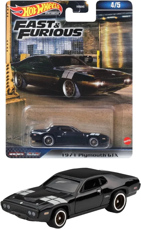 Hot Wheels Premium Fast & Furious 1971 Plymouth GTX HNW55 | Lazada