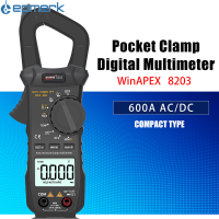 [electronicshop]Winapex Portable Pocket Multimeter 6000 นับ True RMS แคลมป์มิเตอร์ดิจิตอลพร้อมเอาต์พุตคลื่นสี่เหลี่ยม