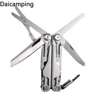 【YF】 Daicamping DL2 Outdoor Camping Multifunctional Wrench Clamp Multitool Folding Cutter Pliers