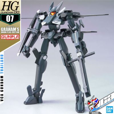 BANDAI GUNPLA HIGH GRADE HG 1/144 GRAHAM UNION FLAG CUSTOM โมเดล กันดั้ม กันพลา VCA GUNDAM