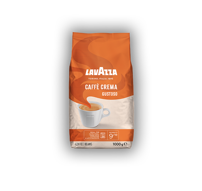 1kg Lavazza Caffè Crema Gustoso Fresh coffee beans 10/24 expiration Intensity 9 out of 10