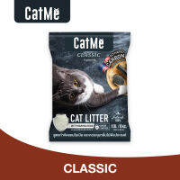 CatMe Classic 10L. Cat Litter With Activated Carbon and Baking Soda (Unscented) For All Cats 10L. (8 Kg.)