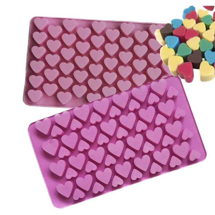 Small Hearts Silicone Mold (56 Cavity)