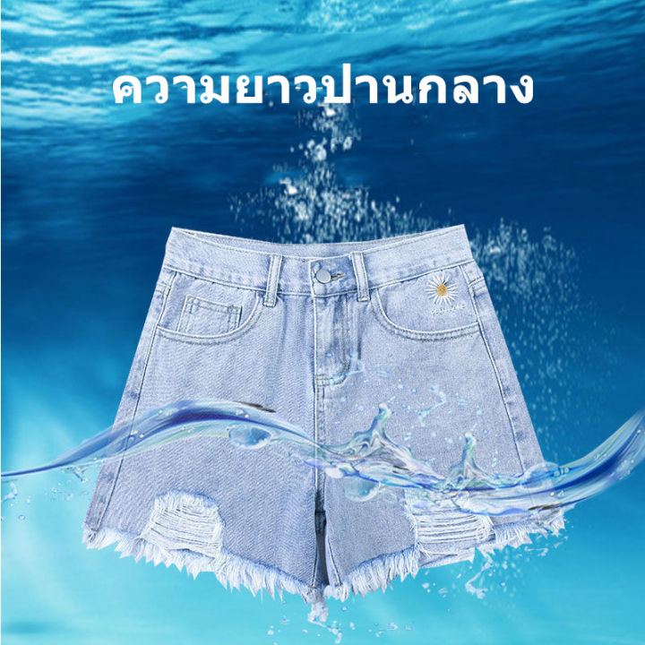 กระโปรงยีนส์-ทรงเอ-เอวสูง-สไตล์สาวเกาหลี-ญี่ปุ่น-เดรสสีฟ้า-fashion-women-denim-jeans-skirt-กระโปรงผู้หญิง-กระโปรงยีนส์-ผญ-กระโปรงเกาหลี-กระโปรง-กางเกงกระโปรง