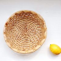 ตะกร้าผักตบชวา ตะกร้าใส่ผลไม้ Sea Grass Baskets- Wicker Basket