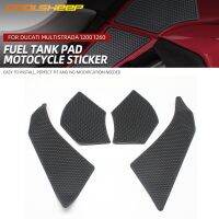 Motocycle Fuel Tank Pad For Ducati Multistrada 1200 2015-2018 1260 2017-2020 Anti Slip Stickers Traction Protection Accessories