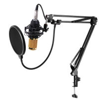 BM-800 Karaoke Studio Cardiod Condenser Capacitor Microphone Music Recording Mic for PC Laptop Record K Singing