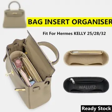 For HERMES Lindy Mini/26/30/34 Make up Felt Cloth Handbag Organizer Insert  Bag Travel Inner Purse Portable Cosmetic Bags - AliExpress