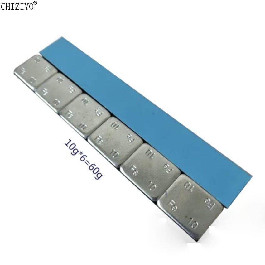10pcs 0.6kg Wheel Balance Weight Car Tire Adhesive Iron Wheel Tyre