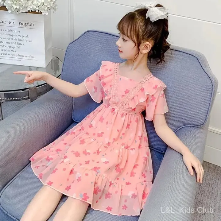 childrens chiffon dresses