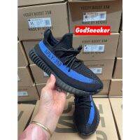 Original YezyB00st 350 V2 "dazzling Blue" รองเท้าผ้าใบลำลองรองเท้าวิ่งกีฬา jogging Walk Shoes