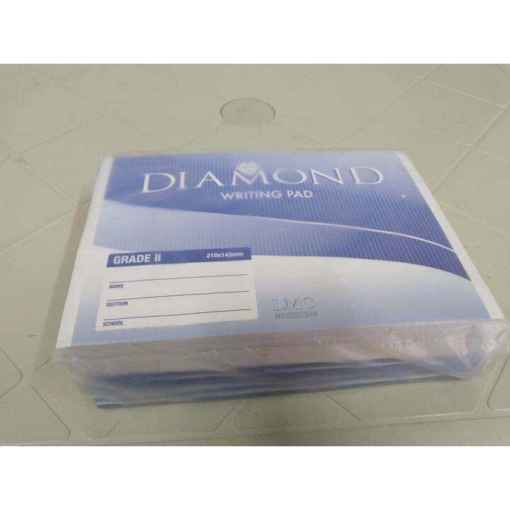 DIAMOND WRITING PAD GRADE 2 10 PADS Lazada PH