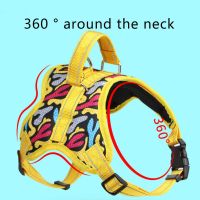 Reflective Pet Dog Harness For Small Medium Dogs Lead Walking Running Leashes Dogs Cats Chest Strap Vest