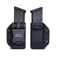 B.B.F Make IWB/OWB KYDEX Holster Magazine Pouch pour: Glock 4/90/357 | Glock 19/17/22/25/26/27/28/31/32/33 Mag Carrier Concealed Magazine Holster Bag With Belt Clip Outdoor Hunting Holsters Accessories   B.B.F Make