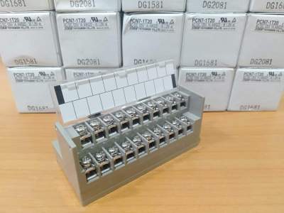 TOGI  Toyogiken PCN7-1T20 Terminal Block 20pins AC/DC 125V 1A, DIN rail PCN7 Series เทอร์มินอลบล็อก 20ช่อง สำหรับพีแอล   (สภาพใช้งาน 98%)