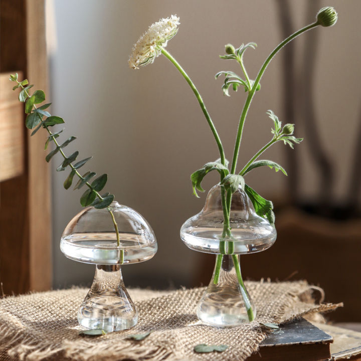 borosilicate-mushroom-model-flower-vase-decorative-glass-hydroponics-planter-home-glassware-ornament-craft-decor-accessories