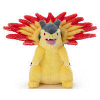 ต้นฉบับโปเกมอน TAKARA TOMY ปุย Typhlosion ของเล่นนุ่มยัดไส้สัตว์ตุ๊กตาเด็กของขวัญวันเกิด