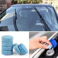 【Free-delivery】 Motorbike Decorations Corner 10PCS Water Multifunctional Effervescent Spray Er เครื่องมือ Solid Wiper Auto Car Windshield Glass Window Ing Window Er