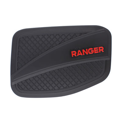 For Ford Ranger T6 T7 T8 2012- Exterior Fuel Tank Cover Matte Black ABS Plastic Gas Cover 4X4 Auto Accessory Car Accessories
