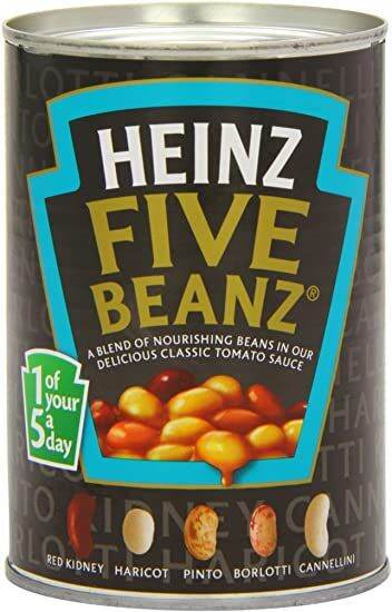 Heinz Baked Beans 415g Five Beanz | Lazada