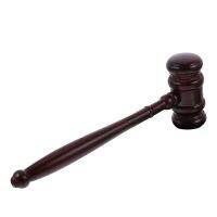 Gavel Woodenauction Block Costume Lawyer Prop Plaything Kids Gavels Hammers Court Set Mallet Wood Round 【hot】☃✖