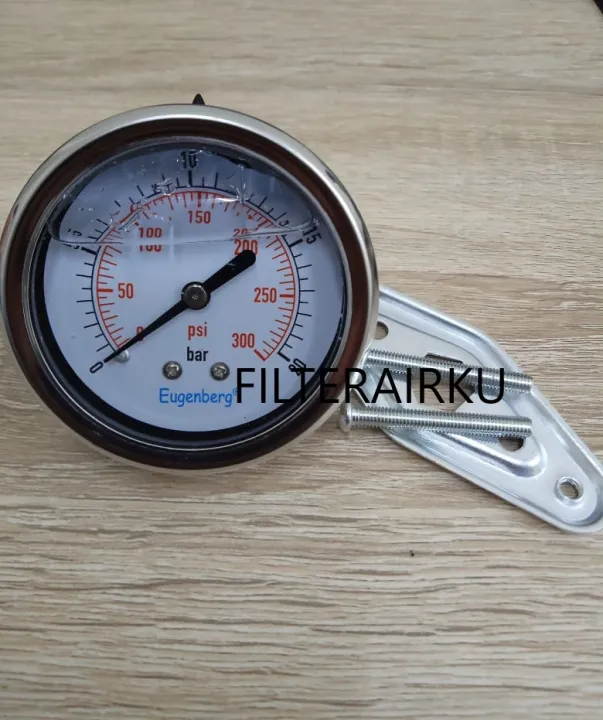 Pressure Gauge 20 Bar Drat Tengah Lazada Indonesia