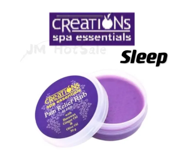 Creations Spa Essentials Pain Relief Rub (50g) (sleep) Lazada PH