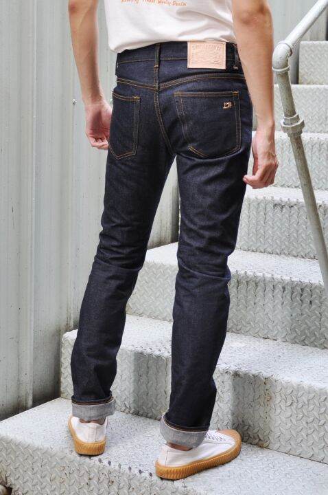 simple-amp-raw-กางเกงยีนส์-sk839-devil-selvage-15oz