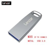 100 Original Lexar M35 USB Flash Drive 32GB 64GB USB 3.0 High Speed 150MB/s Metal Pendrive U Stick USB Memory Stick