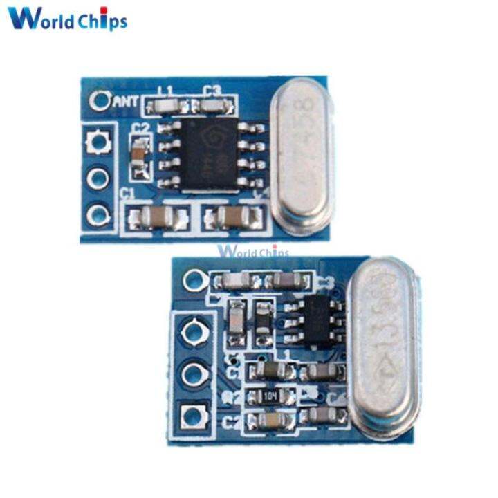 1set 2pcs 433mhz Wireless Transmitter Receiver Board Module Syn115