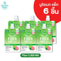 นูริช เมท สูตร ไฟเบอร์ เยลลี่บุก คอนยัคกุ รสฝรั่งชมพู แพ๊ค 6 Nurishmate Fiber Pink Guava Flavor - Konnyaku Jelly Pack 6