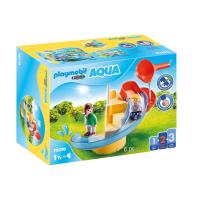 SAL สไลเดอร์ Playmobil 70270 1.2.3 AQUA Water Slide 123 อควา  น้ำ กระดานลื่น  สำหรับเด็ก