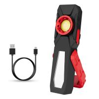 Powerful COB LED Work Light USB Rechargeable Camping Lanterns Magnetic Work Lamp Emergency Light Warning Light