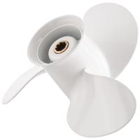 9 1/4 X 9-J New Aluminum Alloy 3 Blade Outboard Propeller for 9.9-15Hp